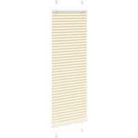 Berkfield Home Pleated Blind Cream 40x150 cm Fabric Width 39.4 cm Polyester