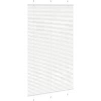 Berkfield Home Pleated Blind White 115x200 cm Fabric Width 114.4 cm Polyester
