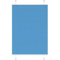Berkfield Home Pleated Blind Blue 80x100 cm Fabric Width 79.4 cm Polyester