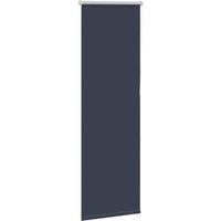 Berkfield Home Roller Blind Blackout Marine 40x150 cm Fabric Width 35.7 cm Polyester in Blue