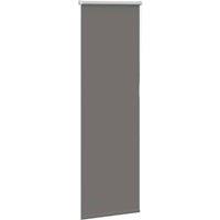 Berkfield Home Roller Blind Blackout Grey 45x130 cm Fabric Width 40.7 cm Polyester