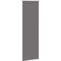 Berkfield Home Roller Blind Blackout Grey 40x130 cm Fabric Width 35.7 cm Polyester