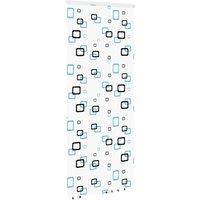 Berkfield Home Shower Roller Blind with Cassette 110x240 cm Fabric Width 106 cm in White