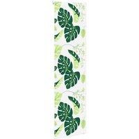 Berkfield Home Shower Roller Blind 60x240 cm Fabric Width 56 cm in Green