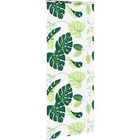 Berkfield Home Shower Roller Blind with Cassette 110x240 cm Fabric Width 106 cm in White