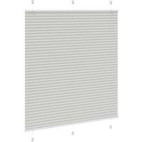 Berkfield Home Pleated Blind Light Grey 115x100 cm Fabric Width 114.4 cm Polyester