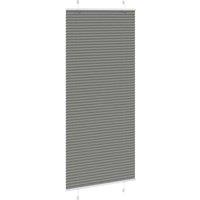 Berkfield Home Pleated Blind Anthracite 90x200 cm Fabric Width 89.4 cm Polyester in Dark Grey