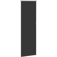 Berkfield Home Roller Blind Blackout Black 45x130 cm Fabric Width 40.7 cm Polyester