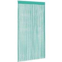 Berkfield Home String Curtains 2 pcs Turquoise 140x250 cm