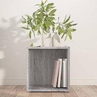 Berkfield Home Side Table Grey Sonoma 33x33x34.5 cm Engineered Wood