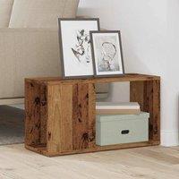 Berkfield Home TV Cabinet Old Wood 60x24x32cm Engineered Wood in Brown | Size: 60 x 24 x 32 cm