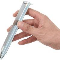 Berkfield Home Tent Pegs 24 pcs 17 cm 20 mm Galvanised Steel in Silver