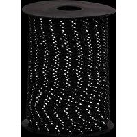 Berkfield Home Tent Guy Rope with Reflective Strips & Spanners 50 m 3 mm in Black