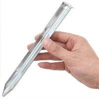 Berkfield Home Tent Pegs 24 pcs 22 cm 20 mm Galvanised Steel in Silver