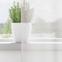 Berkfield Home Voile Curtains with Grommets 2 pcs White