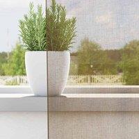 Berkfield Home Voile Curtains with Grommets 2 pcs Light Brown