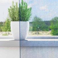 Berkfield Home Voile Curtains with Loops 2 pcs Royal Blue 140x260 cm