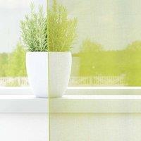 Berkfield Home Voile Curtains with Rod Pockets 2 pcs Apple Green