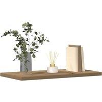 Berkfield Home Wall Shelves 4 pcs Artisan Oak 40x20x1.5 cm Engineered Wood in Brown