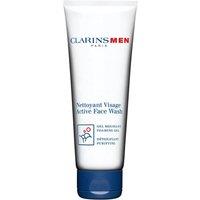 Clarins Men's Mens Active Face Wash Foaming Gel | Size: 125ml