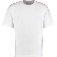 Kustom Kit Men's Hunky Superior Short Sleeve T-Shirt in White | Size: Large