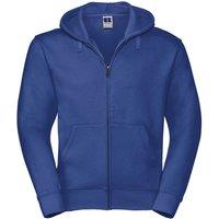Russell Men's Authentic Full Zip Hooded Sweatshirt Hoodie in Royal | Size: 3XL