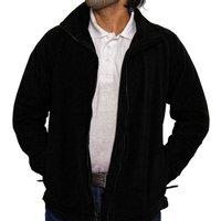 Himalayan Men's Mens Fleece Jackets in Black | Size: XL
