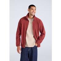 Animal Men's 'Stockholm' Full Zip Breathable Soft Warm & Cosy Snug Fit Fleece in Red | Size: Medium