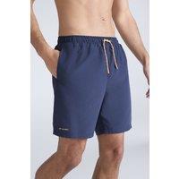 Animal Men's 'Deep Dive' Lightweight Elastic Waist Quick Dry Beach Boardshorts in Dark Blue | Size: 2XL