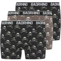 BadRhino Men's 3 Pack Skull Boxers | Size: 5-6XL