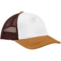 Beechfield Men's 5 Panel Trucker Cap in Chocolate