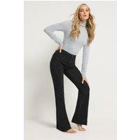 Long Tall Sally Women's Tall Denim Flare Jeans in Black | Size: 20L