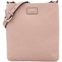 Paul Costelloe Women's 'Laterale' 100% Real Leather Cross Body Bag in Rose Gold