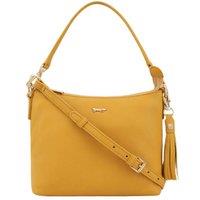 Paul Costelloe Women's 'Mestolo' 100% Real Leather Day Bag in Gold