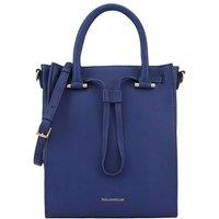 Paul Costelloe Women's Flumendosa Leather Multi Way Bag in Mid Blue