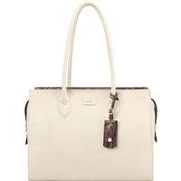 Paul Costelloe Women's Betsy Leather Shoulder Bag in Beige