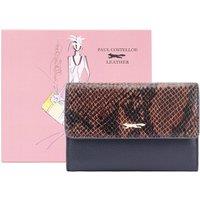 Paul Costelloe Women's Panay Leather Purse in Navy | Size: Medium