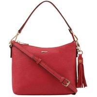 Paul Costelloe Women's 'Mestolo' 100% Real Leather Day Bag in Cerise