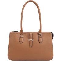 Paul Costelloe Women's Alora Leather Shoulder Bag in Brown