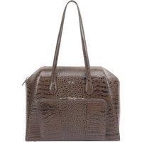 Paul Costelloe Women's Shingo Leather Shoulder Bag in Brown