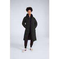 Animal Women's 'Cosi Cloud' Water Resistant Breathable Hood Thermal Tested Down Coat in Black | Size: 20