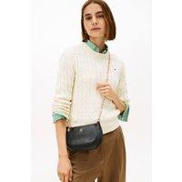 Tommy Hilfiger Women's TH Glam Mini Chain Crossover Bag in Black