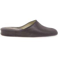 Charles Clinkard Men's 'Gavin' Leather Slippers in Burgundy | Size: 11