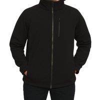 Himalayan Men's High Performance Windbreaker Softshell Jackets in Black | Size: XS