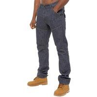 Enzo Men's Straight Leg Denim Jeans in Grey | Size: 28S