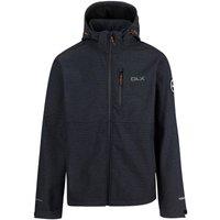 Trespass Men's Justin DLX Marl Soft Shell Jacket in Black | Size: XS
