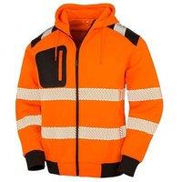 Result Men's Safety Hoodie in Burnt Orange | Size: 4XL