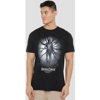Stranger Things Vecna Lives Poster T-Shirt, Black | Size: Medium