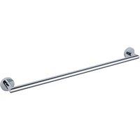 Bathroom Kingdom Melbourne Chrome Round Towel Rail in Silver