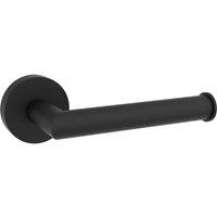 Bathroom Kingdom Melbourne Black Round Toilet Roll Holder